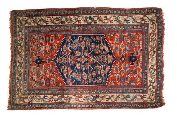 3.5x5.5 Antique Bijar Rug // ONH Item 2160