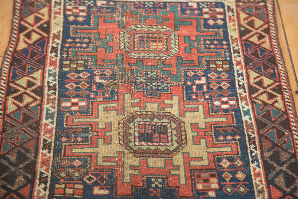 2.5x3.5 Antique Caucasian Rug Mat // ONH Item 2161 Image 1