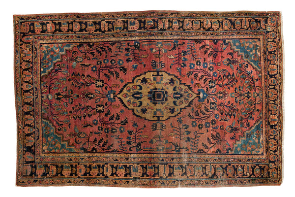 4.5x7 Vintage Sarouk Rug // ONH Item 2166