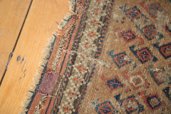 2.5x3 Antique Belouch Rug Mat // ONH Item 2167 Image 3