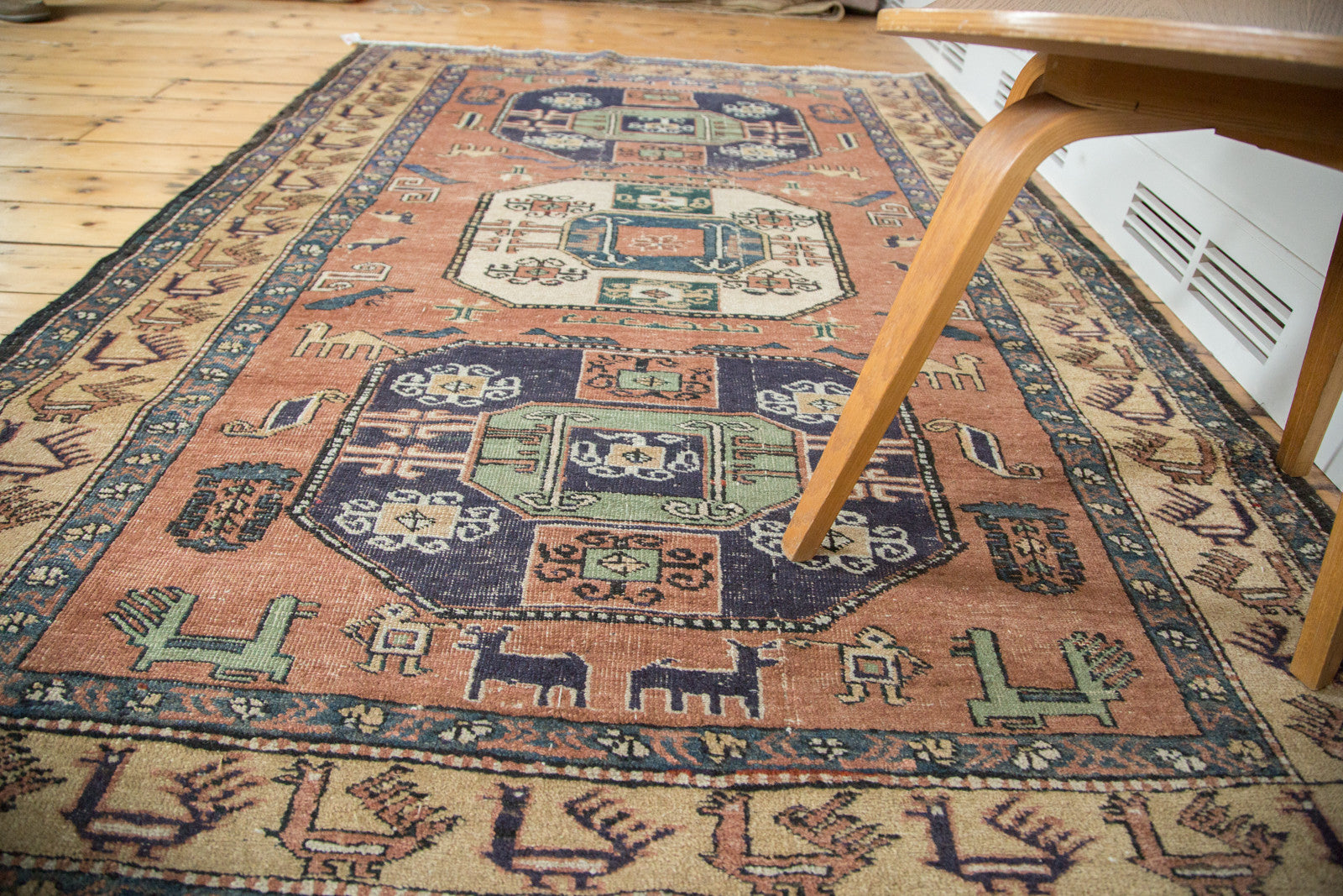 4.5x7 Vintage Meshkin Rug // ONH Item 2194 Image 1