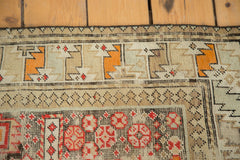 3x4.5 Antique Distressed Prayer Caucasian Rug // ONH Item 2205 Image 8