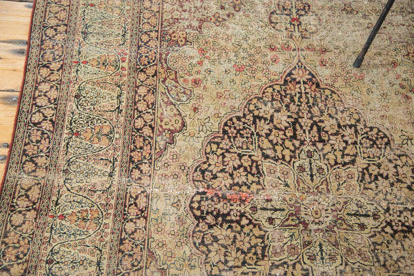 4x7 Antique Distressed Lavar Kerman Rug // ONH Item 2214 Image 3