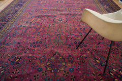 9.5x16 Vintage Meshed Carpet // ONH Item 2225 Image 1