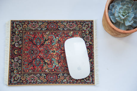 Metropolitan Museum of Art Persian Rug Mouse Pad // ONH Item 2252