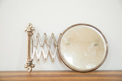 Vintage Fleur De Lis Shaving Mirror // ONH Item 2259