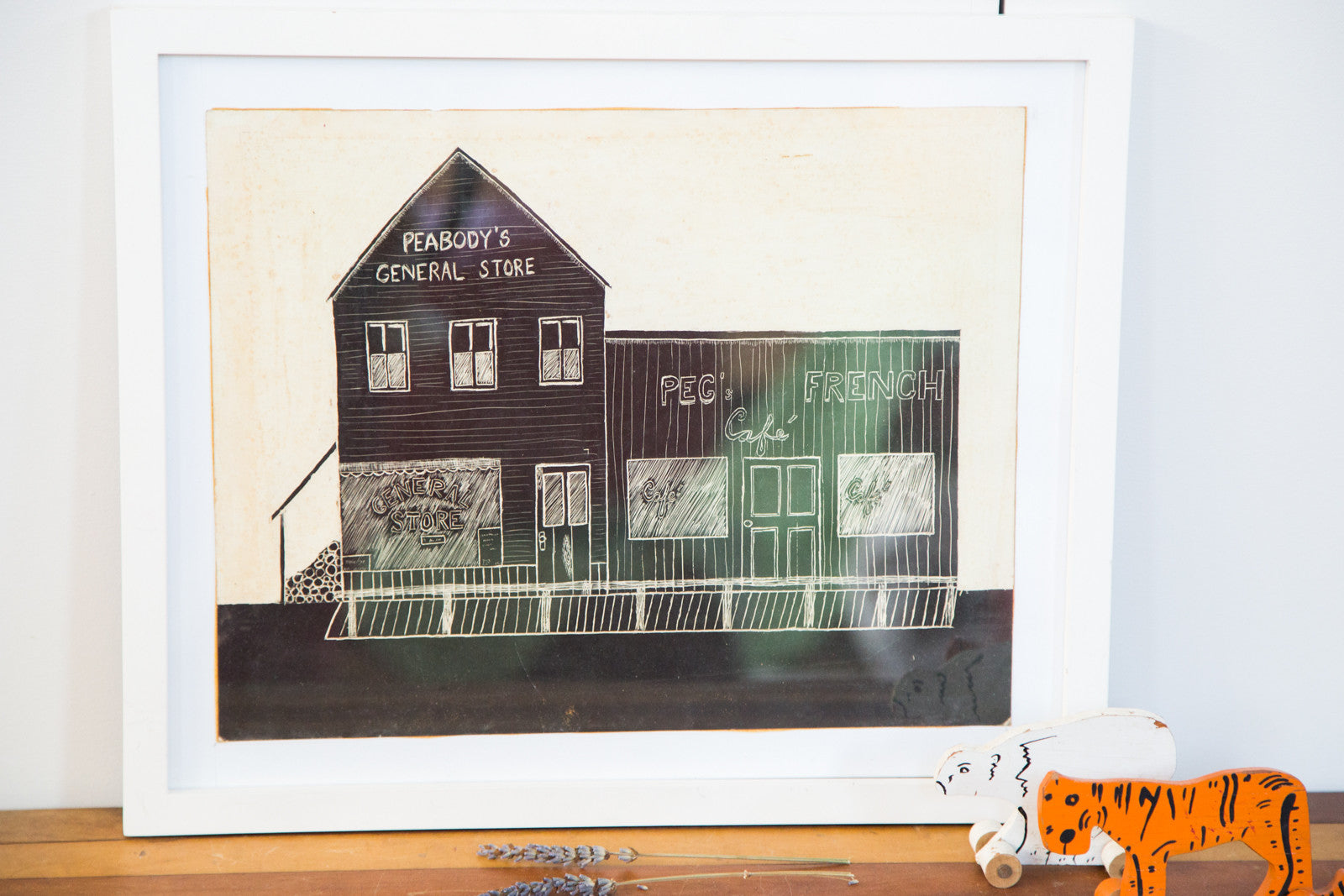 Antique General Store Folk Art // ONH Item 2266 Image 1