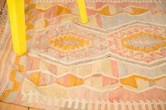 3.5x5 Vintage Faded Pink and Yellow Kilim Rug // ONH Item 2274 Image 3