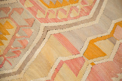 3.5x5 Vintage Faded Pink and Yellow Kilim Rug // ONH Item 2274 Image 4