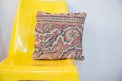 Vintage Persian Rug Pillow // ONH Item 2276 Image 1