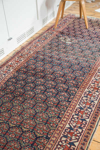 4x9.5 Antique Bidjar Rug Runner // ONH Item 2291 Image 3