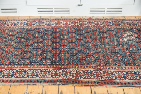 4x9.5 Antique Bidjar Rug Runner // ONH Item 2291 Image 4