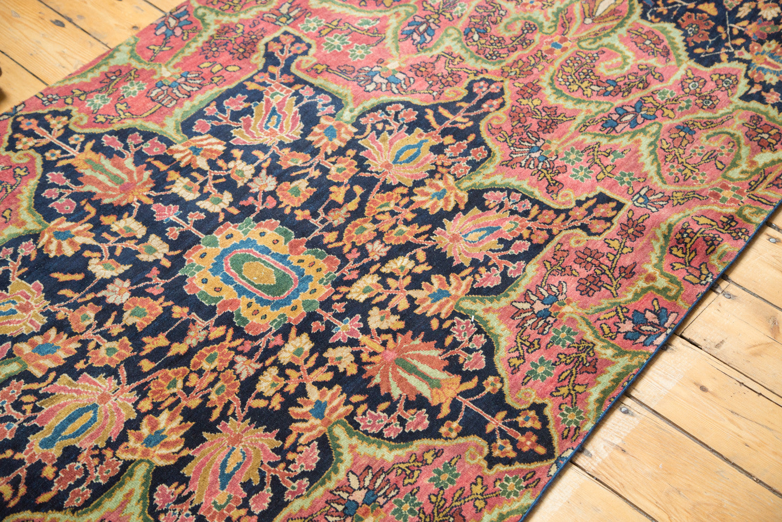 4x14 Vintage Farahan Sarouk Fragment Rug Runner // ONH Item 2293 Image 1