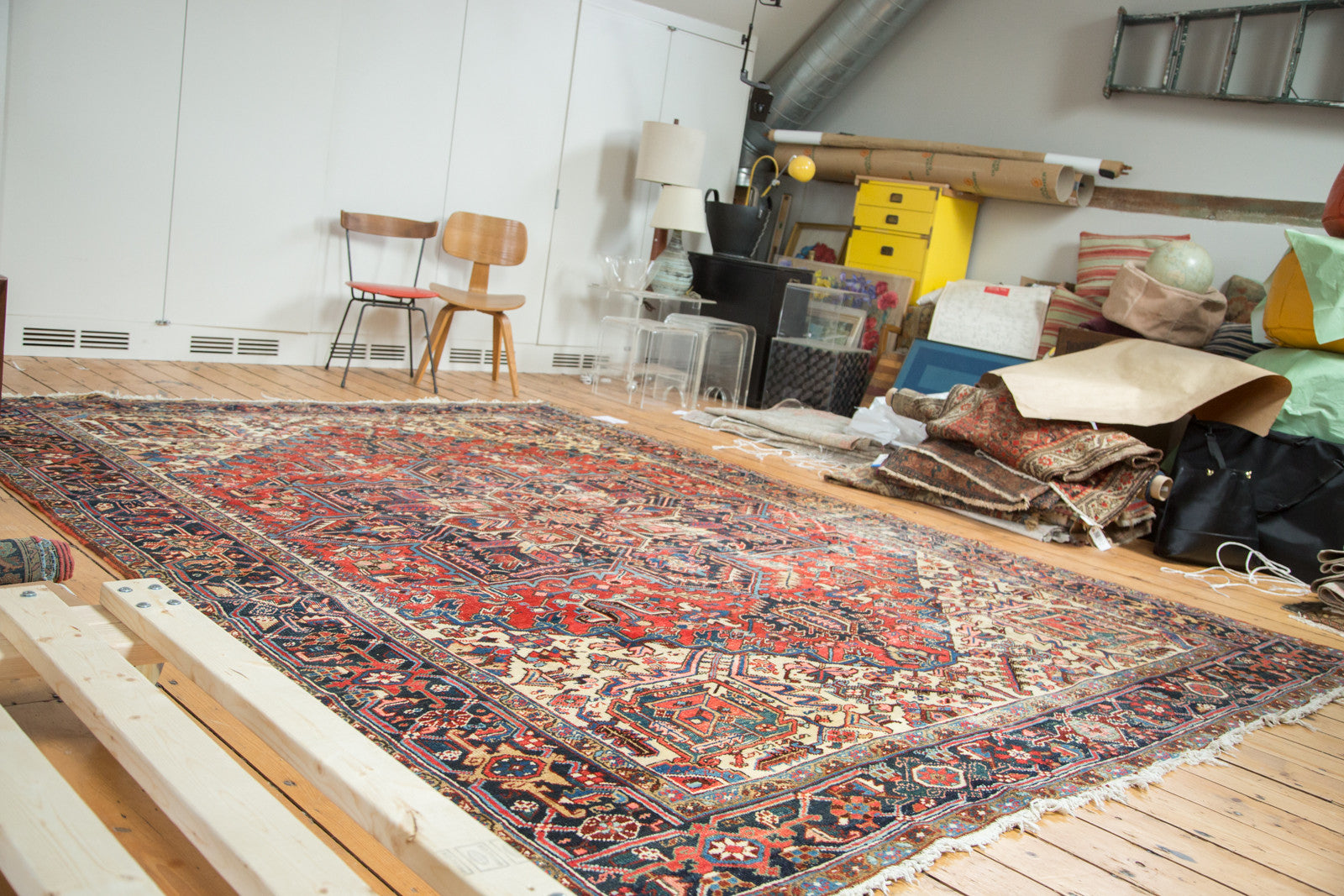 9x12 Vintage Distressed Heriz Carpet // ONH Item 2294 Image 1