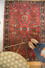 3x5 Distressed Antique Sarouk Rug // ONH Item 2315 Image 8