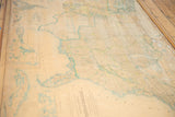 Aged 1941 USA map with Gulf of Mexico, Caribbean Sea, and faded territory labels.