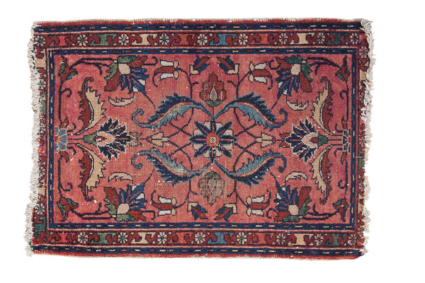 2x3 Vintage Distressed Lilihan Rug Mat // ONH Item 2323