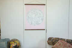 Antique Moon Chart Pull Down Revival in Pink // ONH Item nh00322l Image 2