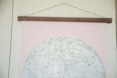 Antique Moon Chart Pull Down Revival in Pink // ONH Item nh00322l Image 1