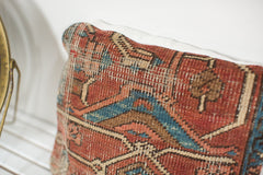 Antique Heriz Rug Fragment Pillow // ONH Item 2334 Image 1