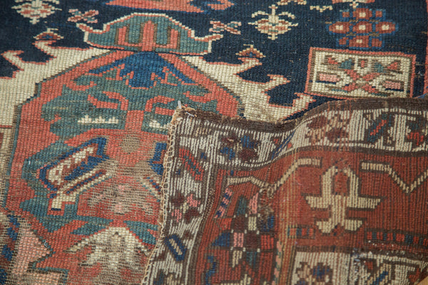 3.5x11 Distressed Antique Karaja Rug Runner // ONH Item 2339 Image 8