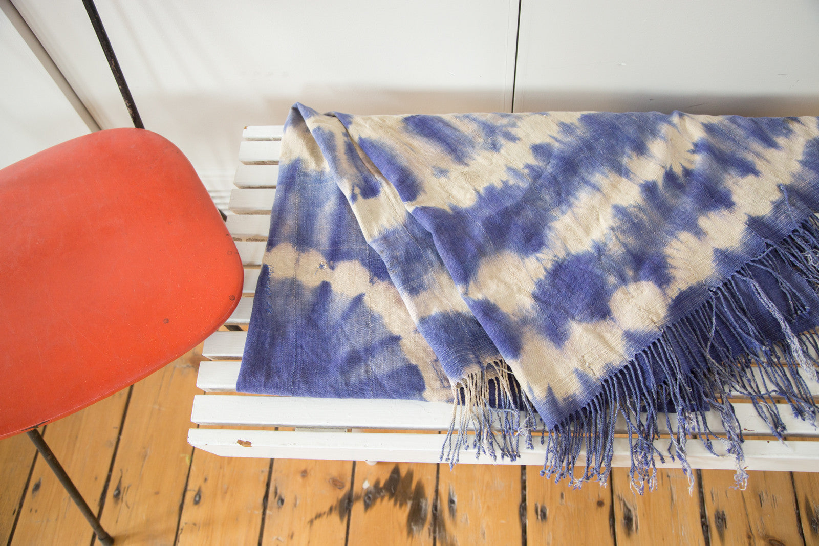 3x6.5 Vintage African Textile Throw // ONH Item 2342 Image 1