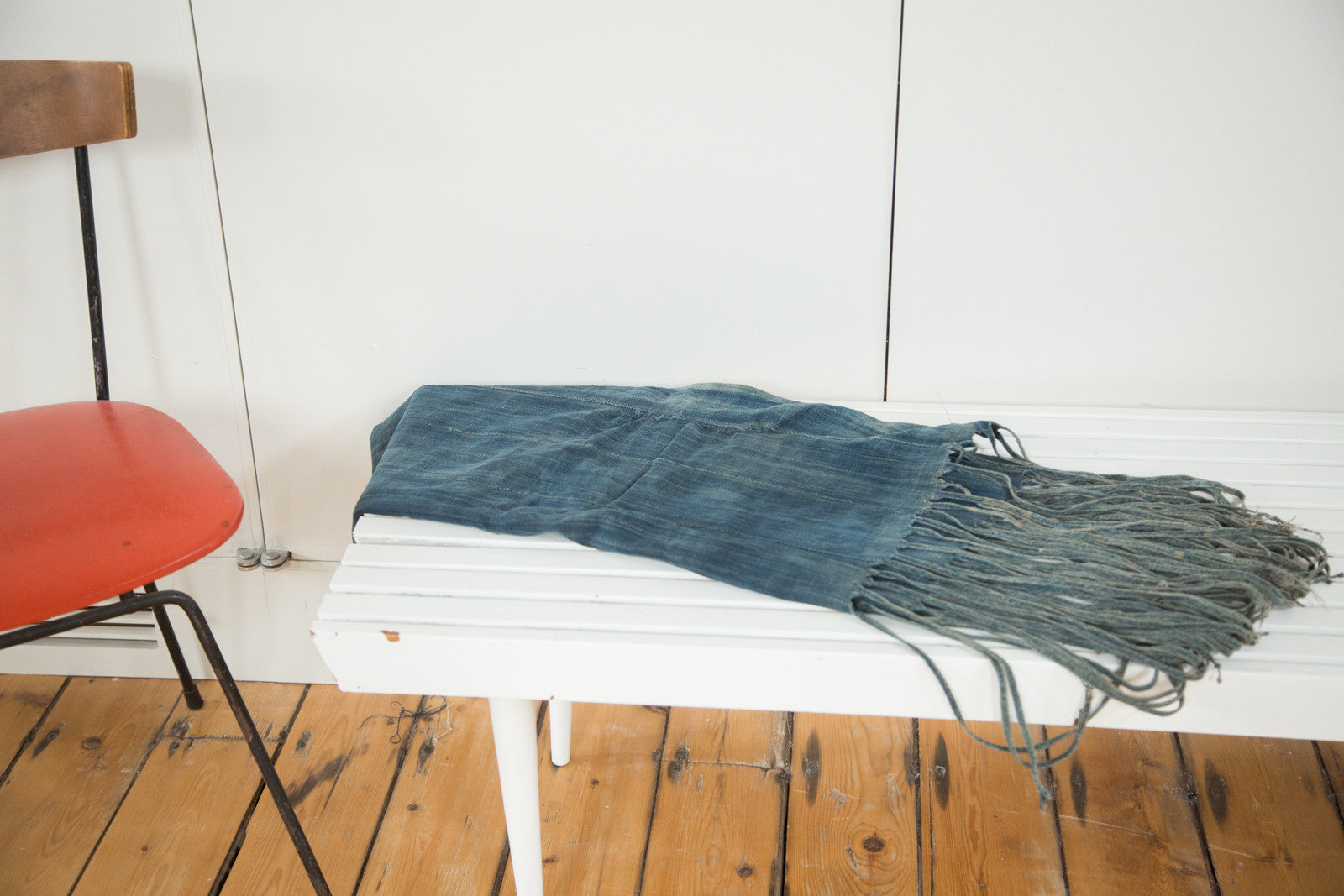 2x4.5 Vintage African Textile Throw // ONH Item 2344 Image 1