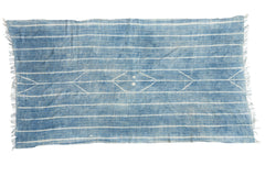 3.5x6.5 Vintage African Textile Throw // ONH Item 2345