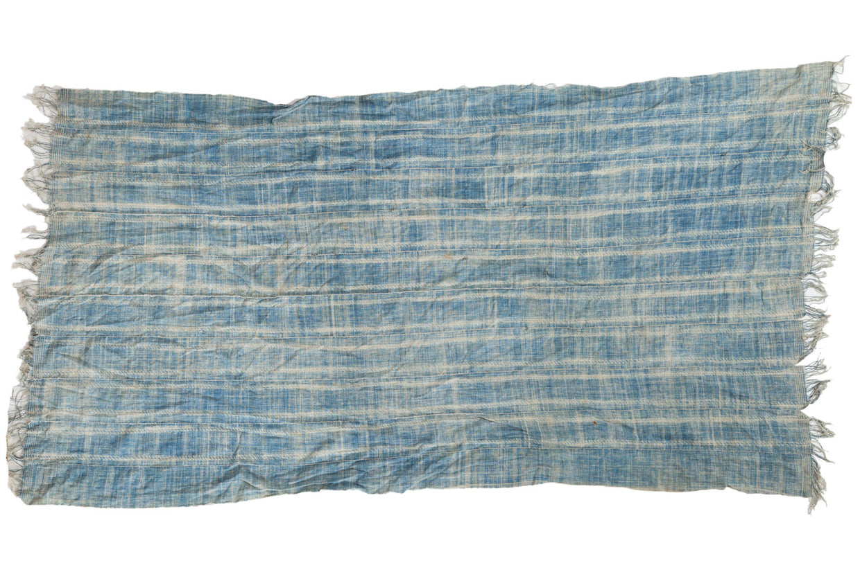 4x7.5 Vintage African Textile Throw // ONH Item 2347