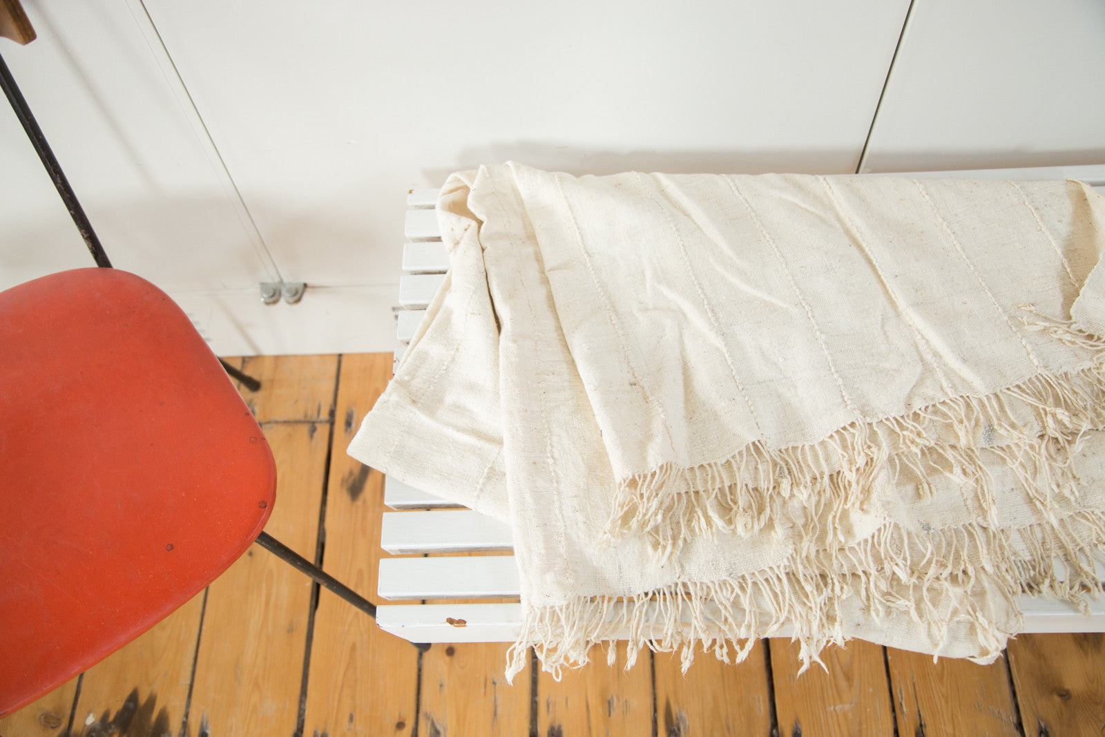 3.5x5.5 Vintage African Textile Throw // ONH Item 2354 Image 1