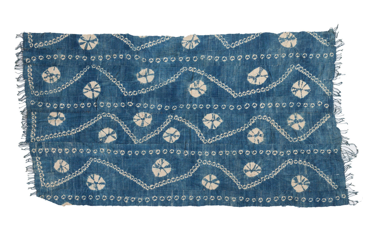 3x5.5 Vintage African Textile Throw // ONH Item 2359