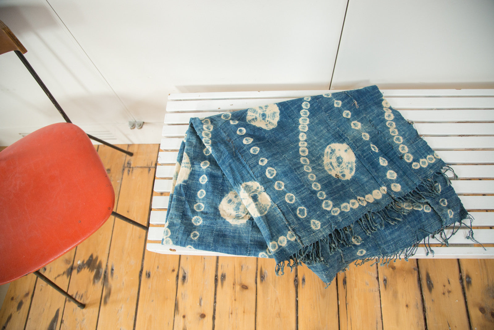 3x5.5 Vintage African Textile Throw // ONH Item 2359 Image 1