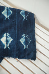 3.5x5.5 Vintage African Textile Throw // ONH Item 2362 Image 4