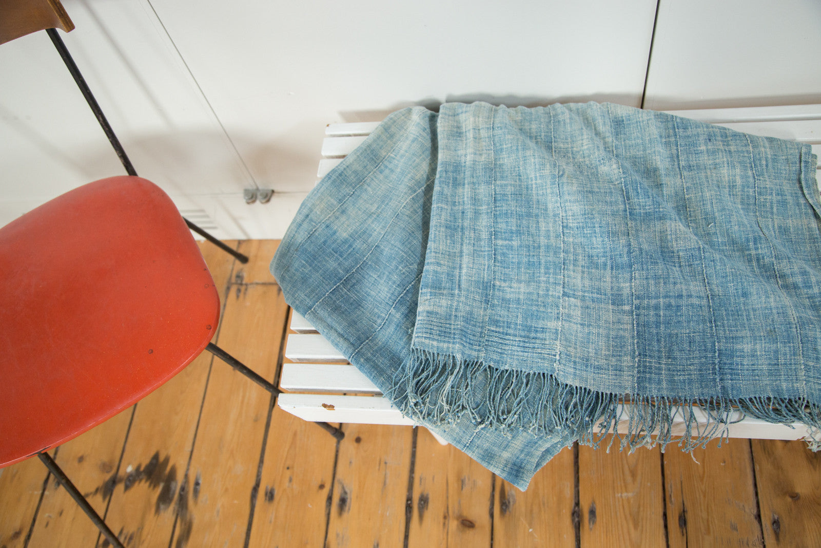 3x6 Vintage African Textile Throw // ONH Item 2372 Image 1