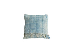 Vintage Light Blue Indigo Pillow // ONH Item 2376C