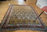 4.5x5.5 Vintage Kurdish Square Rug // ONH Item 2392 Image 4