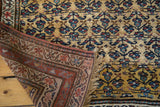4.5x5.5 Vintage Kurdish Square Rug // ONH Item 2392 Image 5