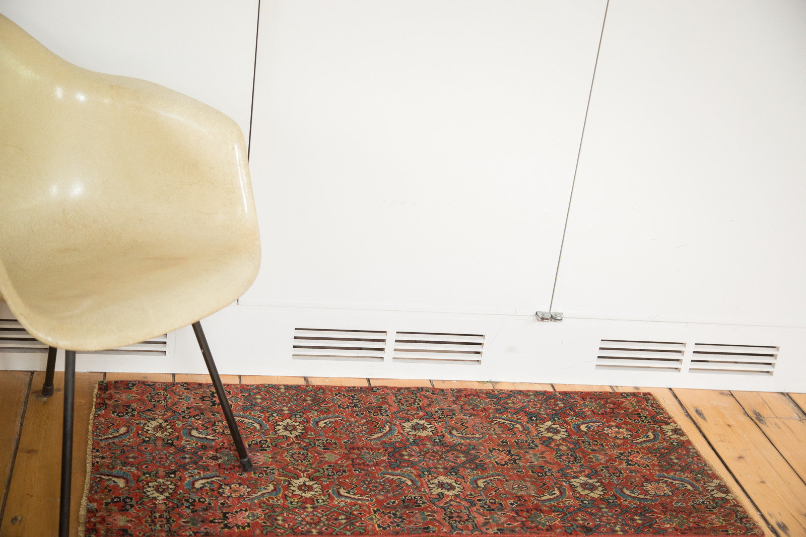 2x4 Antique Bijar Fragment Rug Mat // ONH Item 2401 Image 1