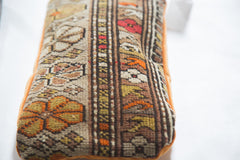 Vintage Floral Caucasian Rug Fragment Pillow // ONH Item 2403A Image 2