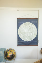 Antique Moon Chart Pull Down Revival Print // ONH Item nh00324l Image 4