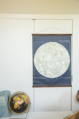 Antique Moon Chart Pull Down Revival Print // ONH Item nh00324l Image 4