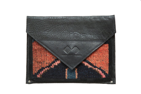 Handmade Rug Fragment Clutch // ONH Item 2410