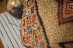 Vintage Camel Hair Serab Floor Pillow // ONH Item 2424 Image 3
