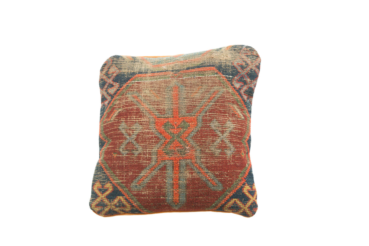 Antique Caucasian Rug Fragment Pillow // ONH Item 2425A