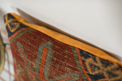 Antique Caucasian Rug Fragment Pillow // ONH Item 2425A Image 4