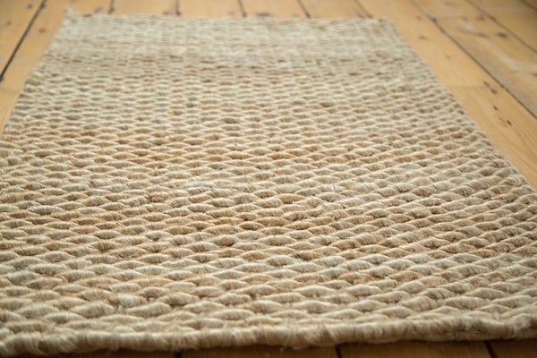 2x3 Hand Braided Ivory Entrance Mat // ONH Item 2435 Image 1