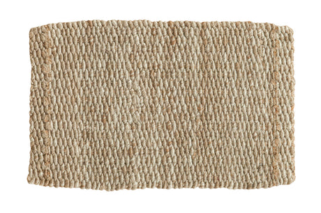 2x3 Hand Braided Grey Entrance Mat // ONH Item 2445