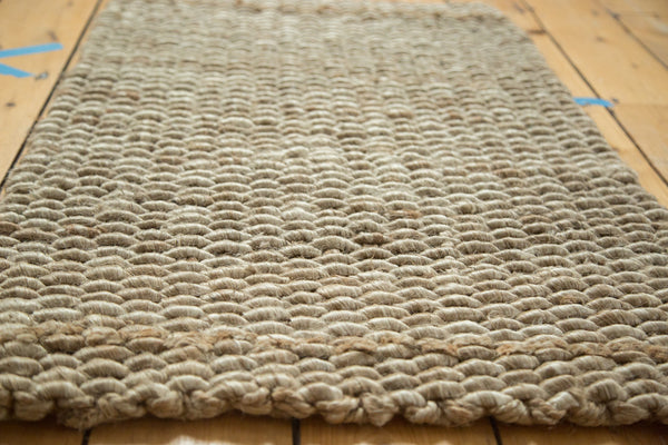 2x3 Hand Braided Grey Entrance Mat // ONH Item 2445 Image 1