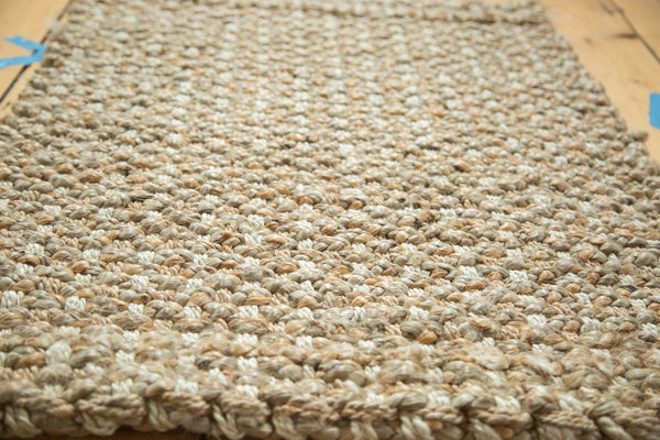 2x3 Hand Braided Beige Entrance Mat // ONH Item 2446 Image 1