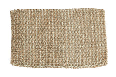 2x3 Hand Braided Beige Entrance Mat // ONH Item 2451